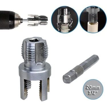 20 mm PP-PPRC Boru Diş Açma Aparatı
