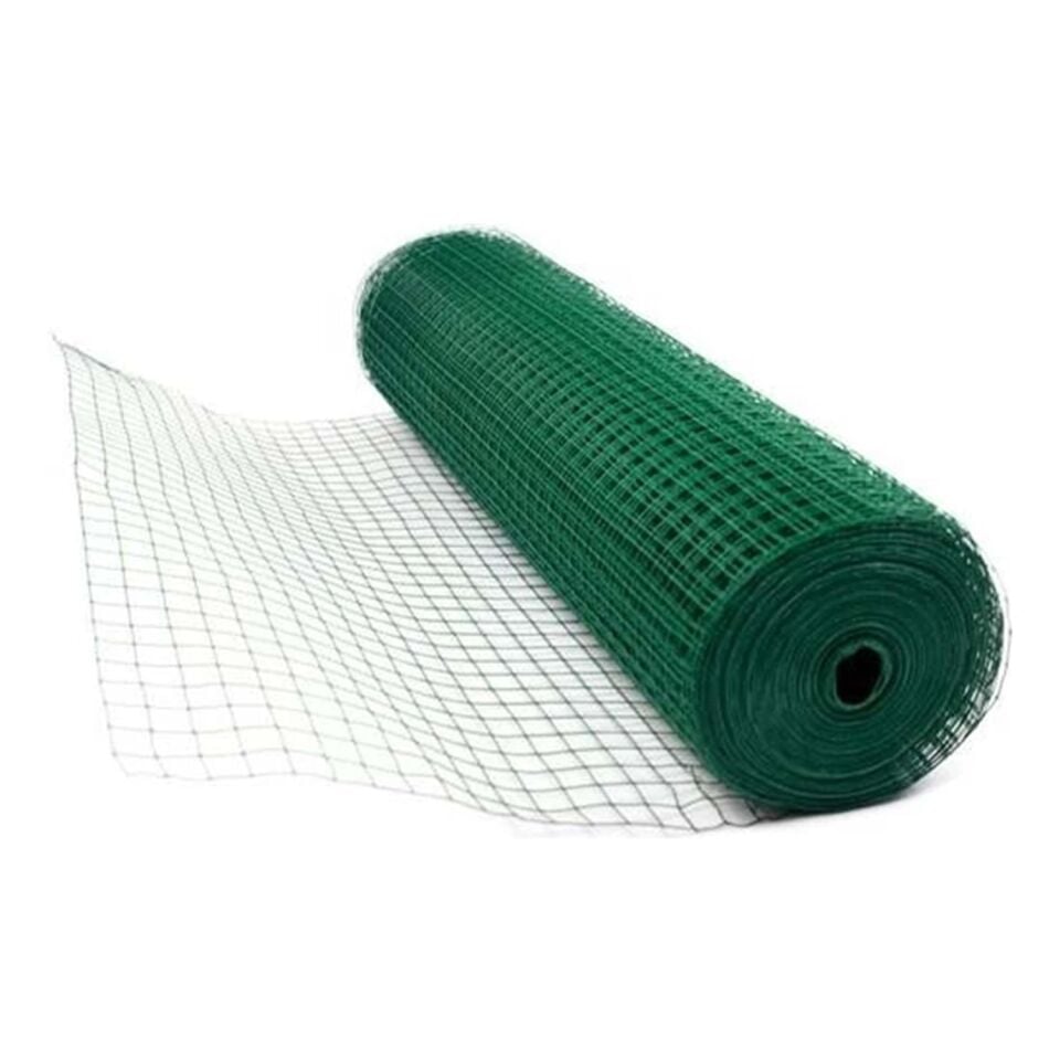Pvc Puntalı Tel 25x25mm Göz Aralığı- 1.8 mm Tel Kalınlığı 25 Mt Top Uzunluğu