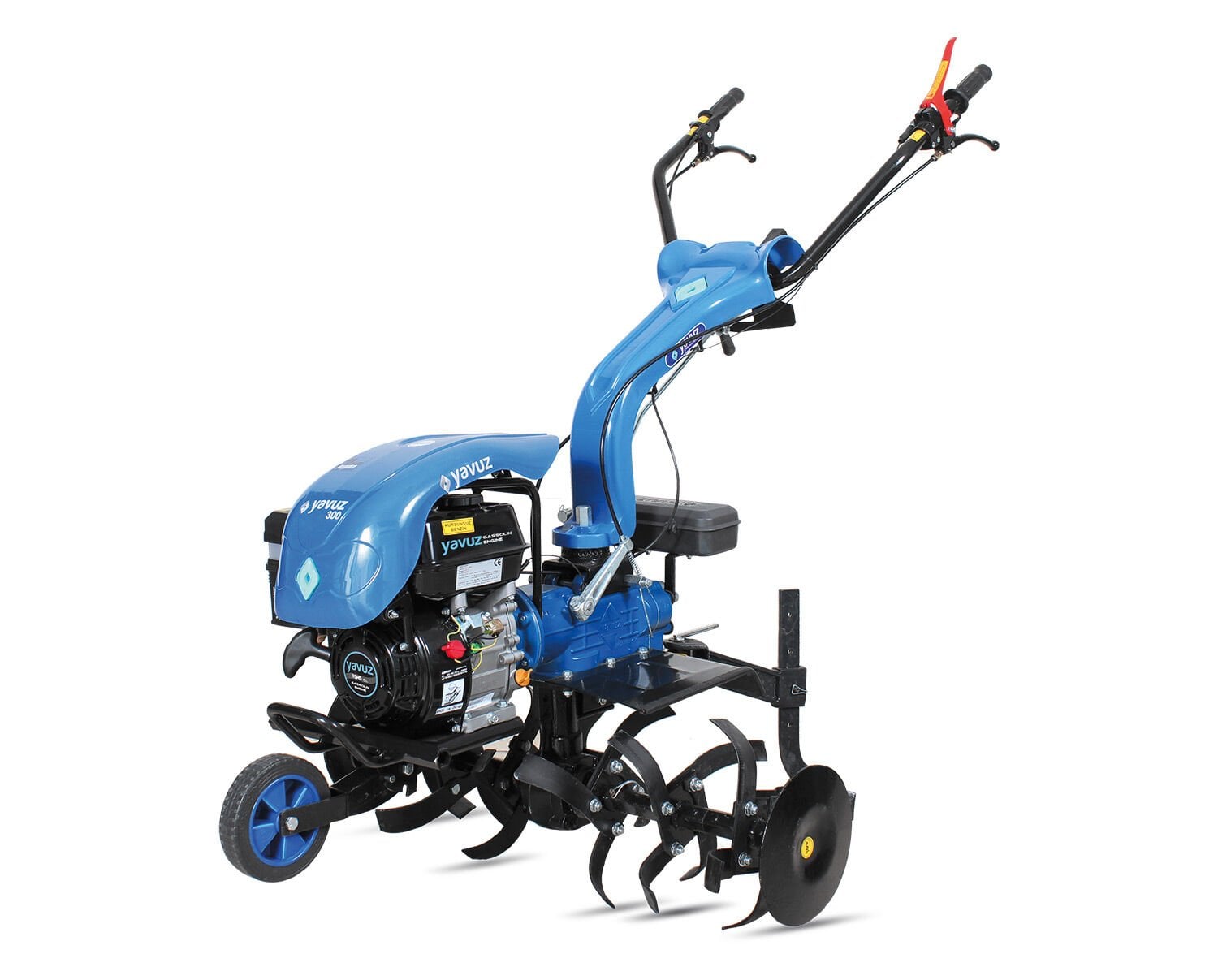 Yavuz-300 Benzinli Çapa Makinesi 3 İleri 1 Geri Vites - 7 Hp Motor Gücü