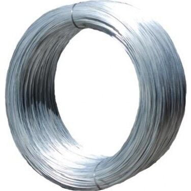Galveniz Gergi-Bağlama Teli - 1.0 mm Paslanmaz Tel -Sıcak Daldırma - 4 KG - Takribi 400 mt