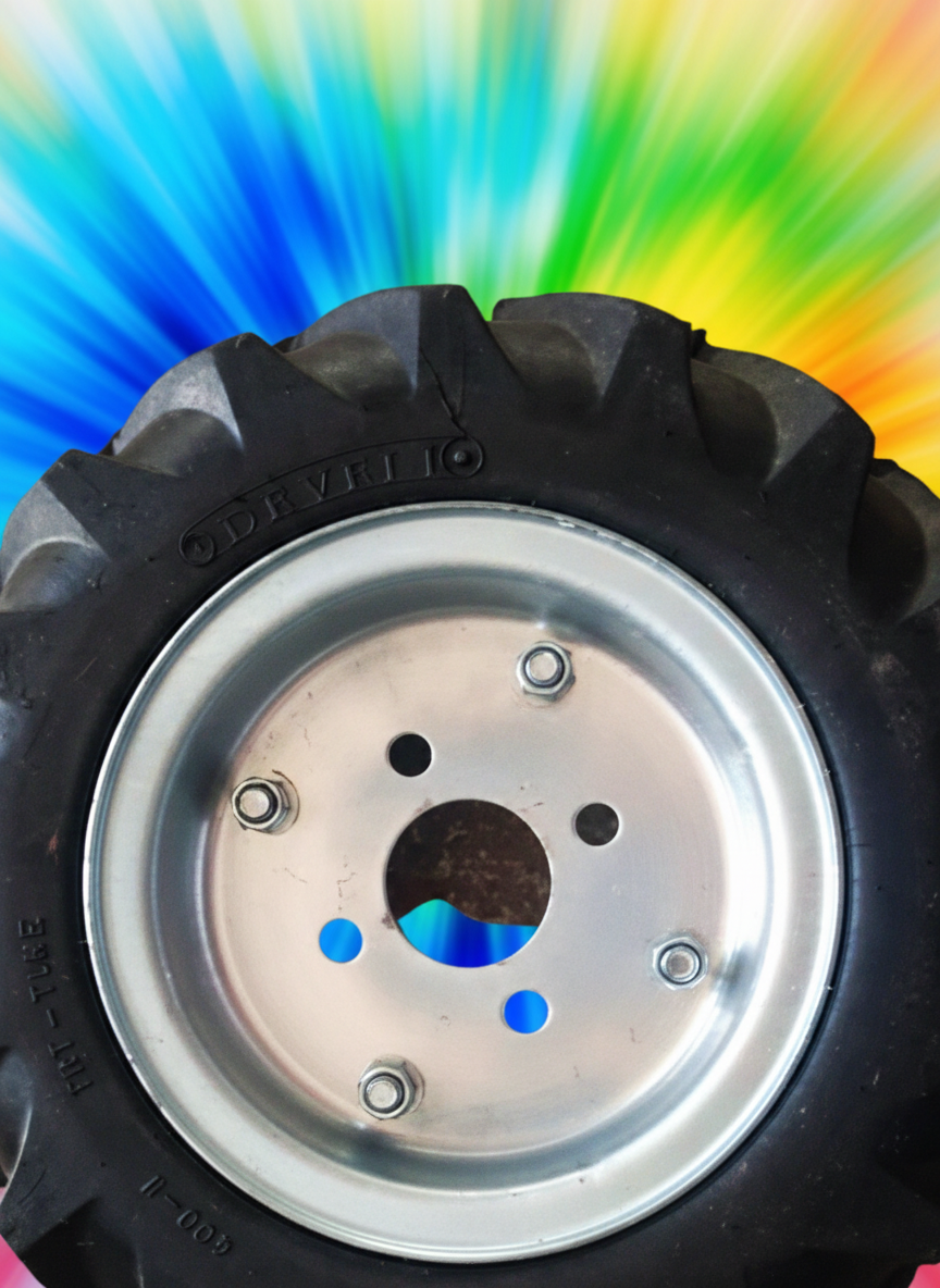 Çapa Makinesi Dolgu Teker - 400/8 Dolma Teker