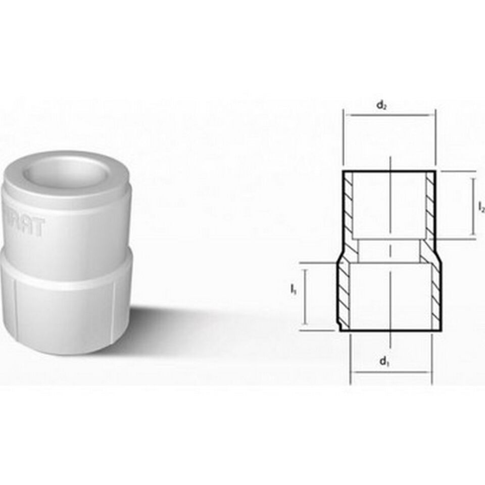 20x25 mm Fıratpen Rediksiyon - PPRC Tesisat Rediksiyon