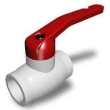 32 mm Fırat Kırmızı Metal Kollu Vana - PPRC Vana - Tesisat Vanası