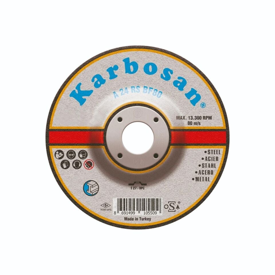 Karboan Çapak Taşlama Taşı 180x8