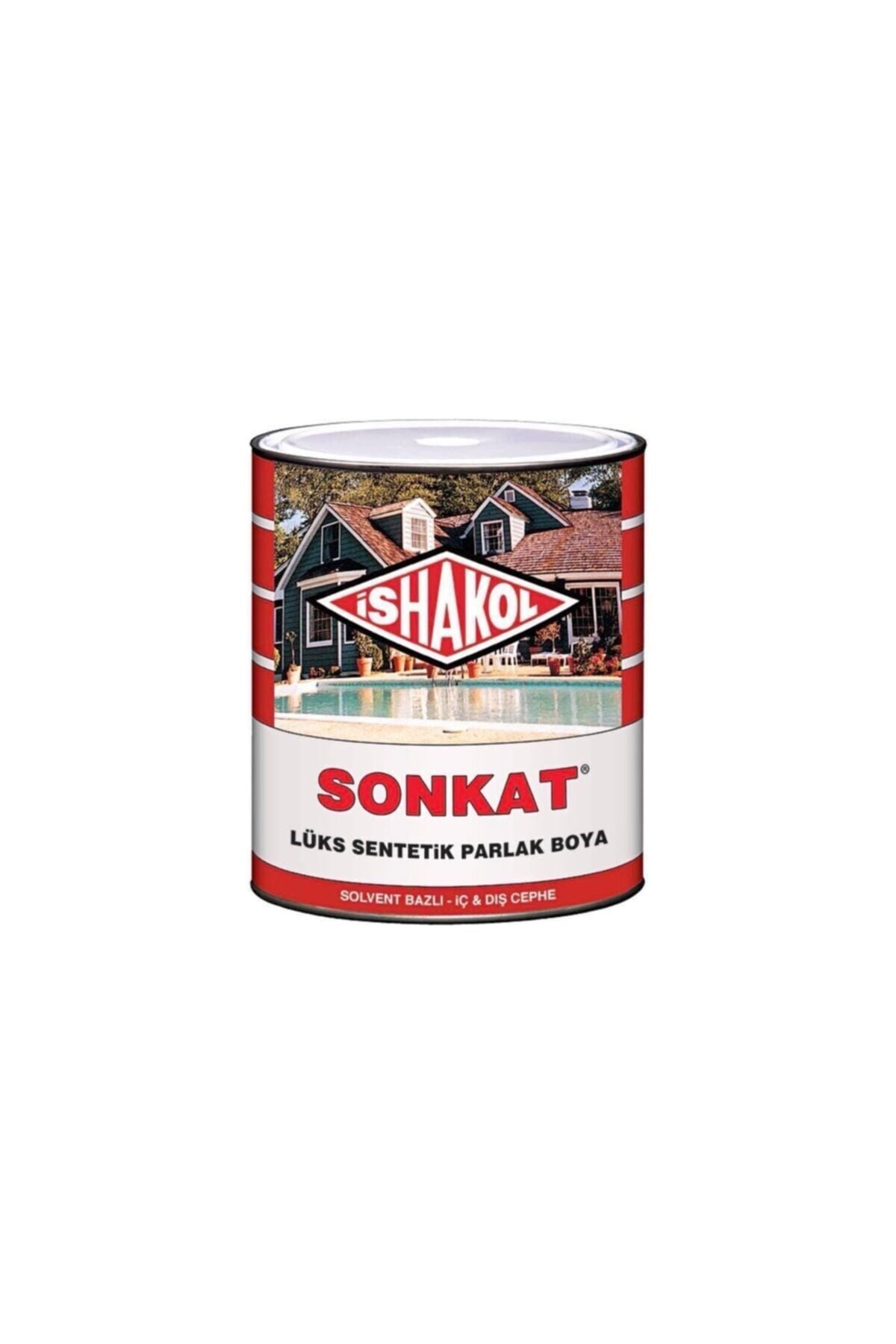 Sonkat Yağlı Boya BEYAZ 0.75 LT = 1 KG Beyaz