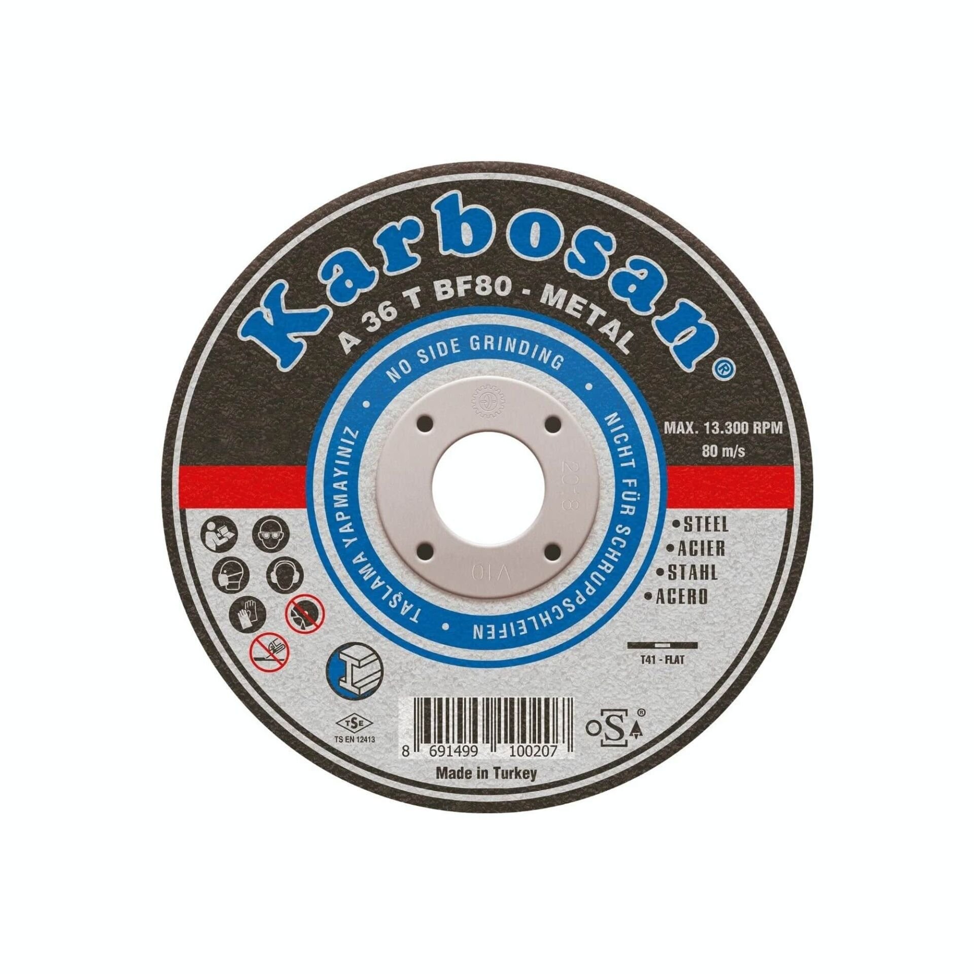 Karbosan Metal Kesici 180lik