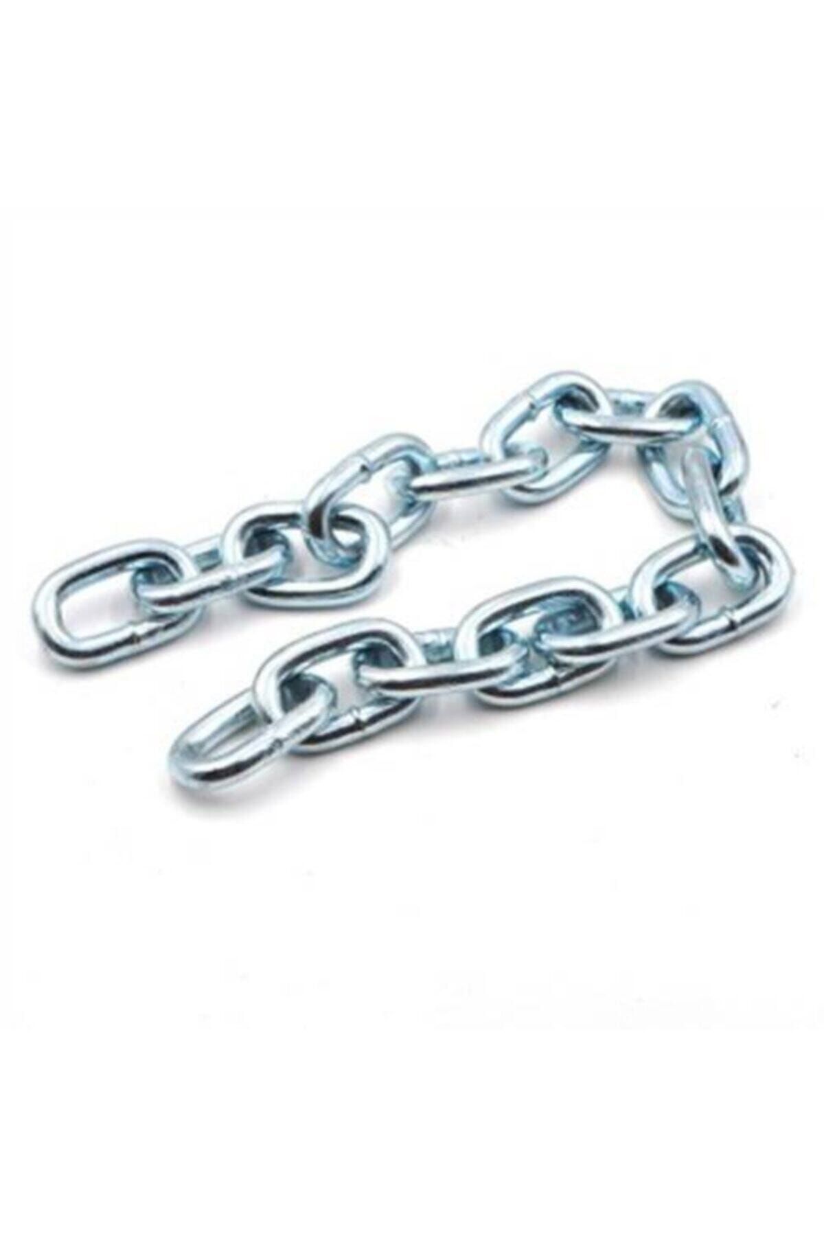 Galvaniz Çelik Zincir 5mm 1 Metre