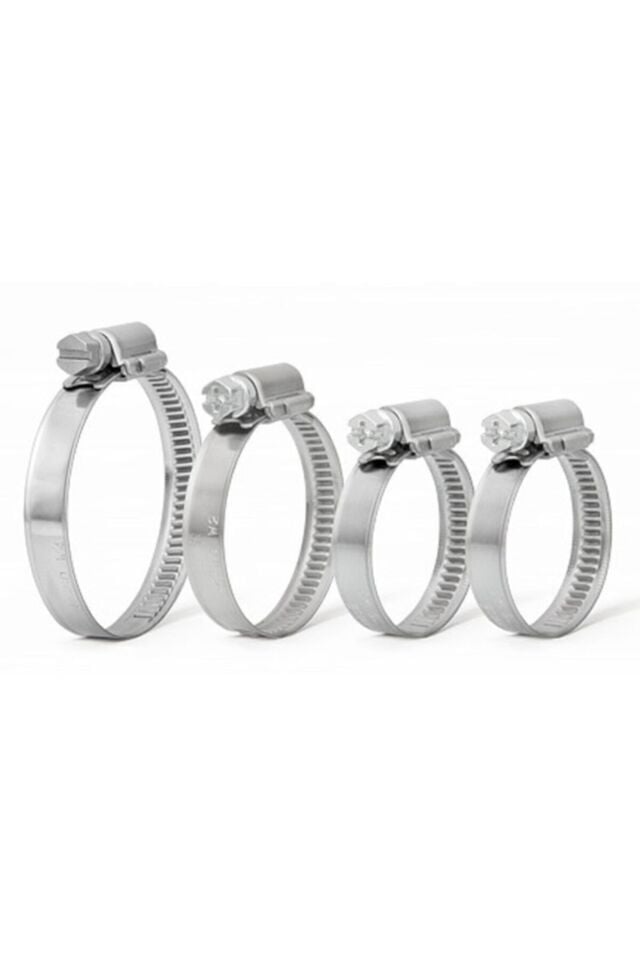 Metal Hortum Kelepçesi Vidalı Kablo Sıkma 65x82 mm