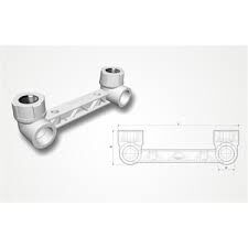 Batarya Şablonu - 20x1/2 Batarya Bağlantı Şablonu -Çiftli Batarya Şablonu