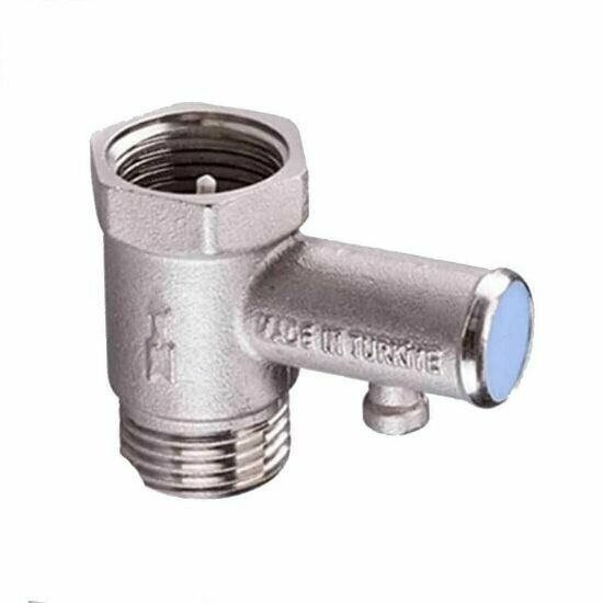 1/2 Düz Termosifon Emniyet Ventili - Kazan Ventili