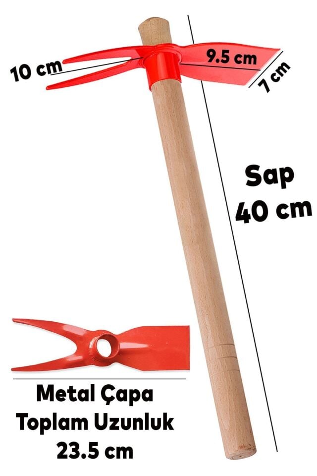 Çapa Çatal Saplı 40 Cm