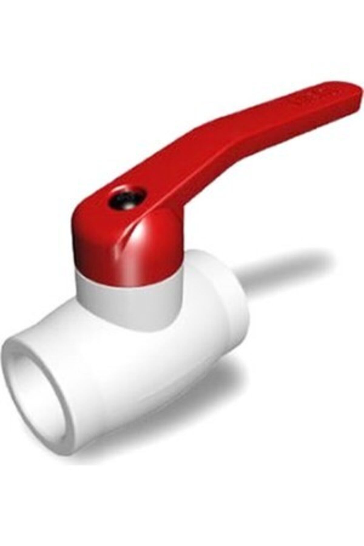 20 mm Küresel Vana - Fırat Kırmızı Metal Kollu PPRC Vana