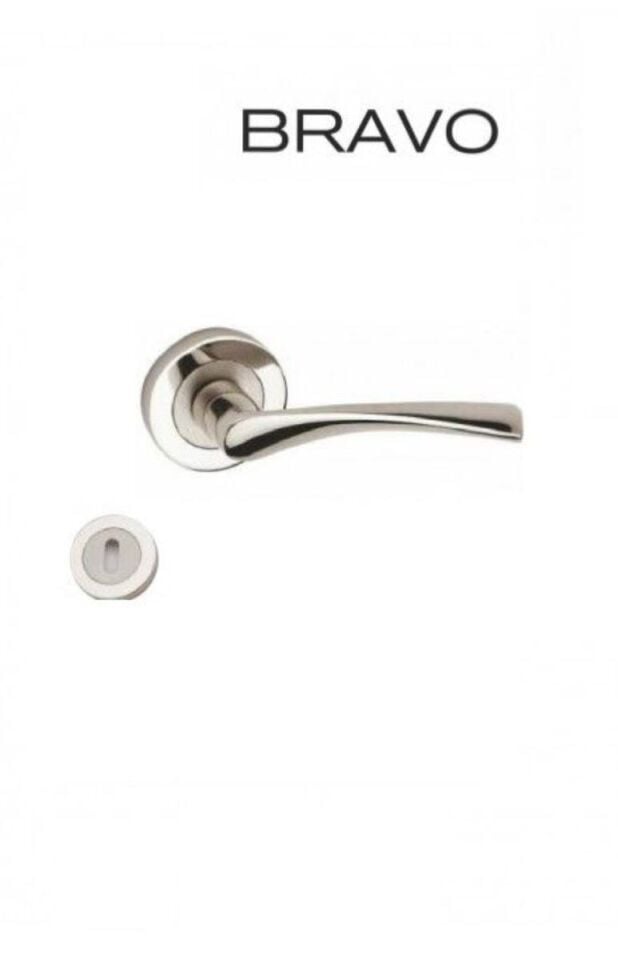 Bravo Rozetli Oda Kol Nikel Saten - Ön ve Arka Olarak Takım Fiyatıdır
