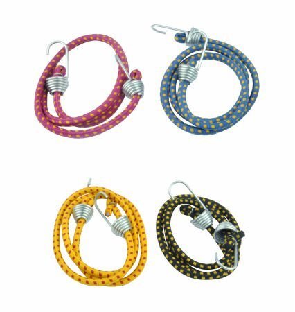 Metal Kancalı Yuvarlak Bagaj Lastiği