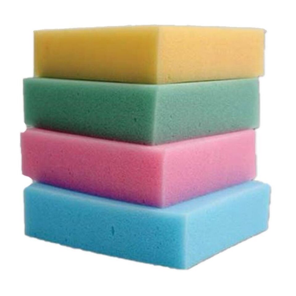 Sıva Sünger 4 Adet Renkli