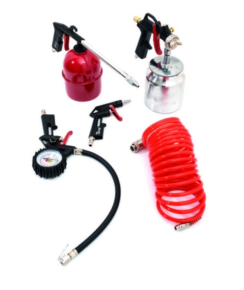 Boya ve Hava Tabanca Seti 5 Parça