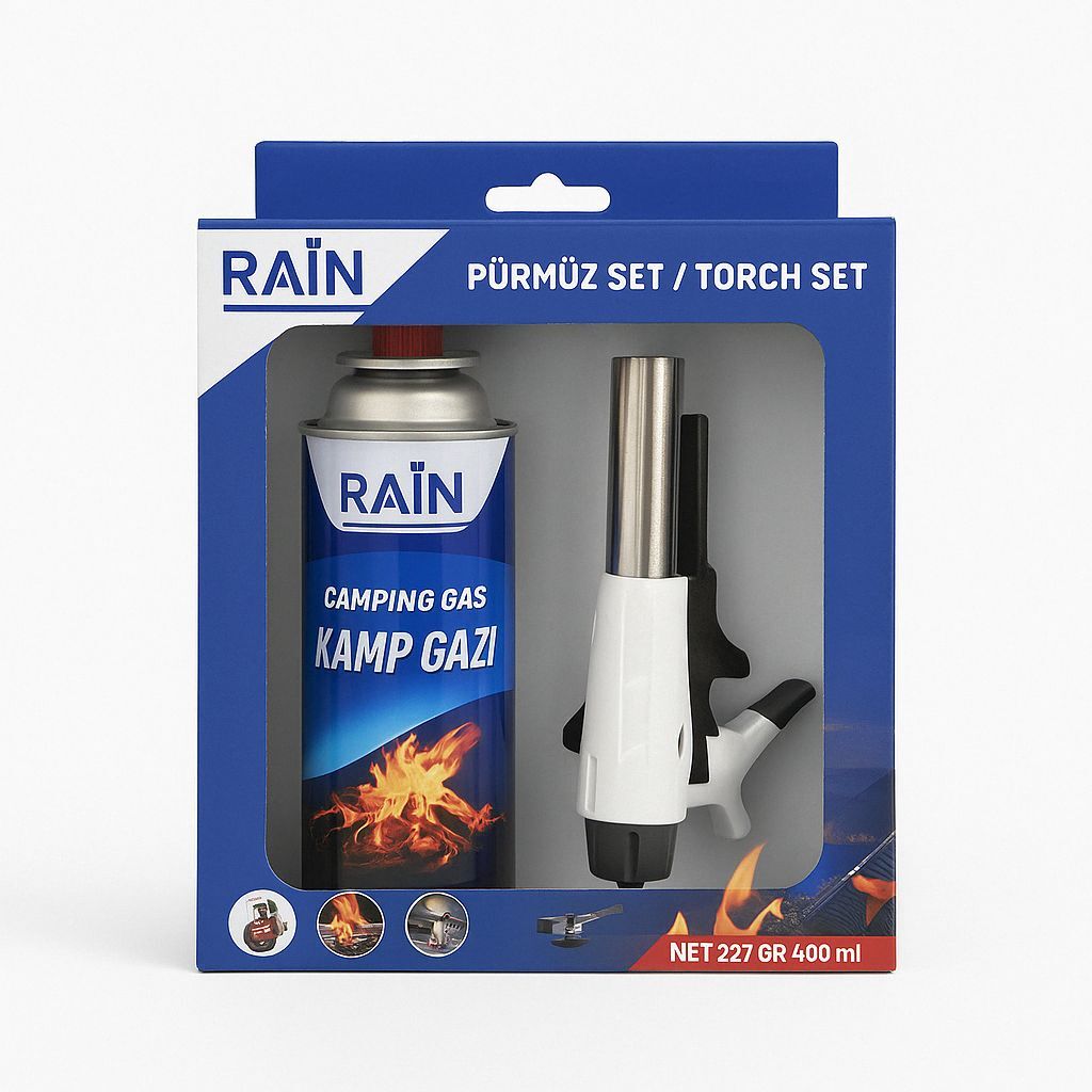 Kamp Ocak Gazı Kartuş Pürmüz Seti