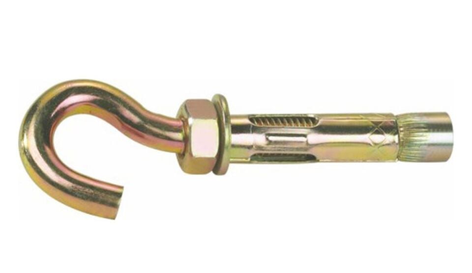 Açık Kancalı Çelik Dübel 10 mm