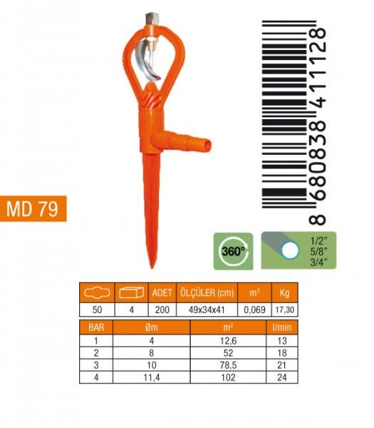 Metal Yaprak Sprink - Fiskiye