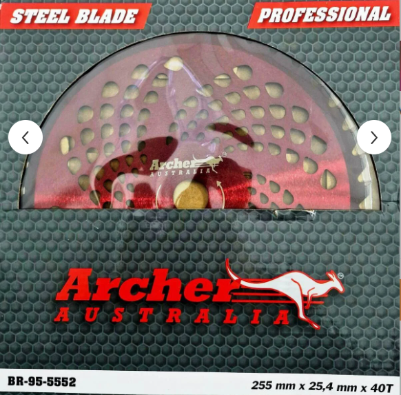 Archer Daire Testere Bıçağı - Elmas Uç, 40 Diş - A Kalite- Tırpan Testeresi