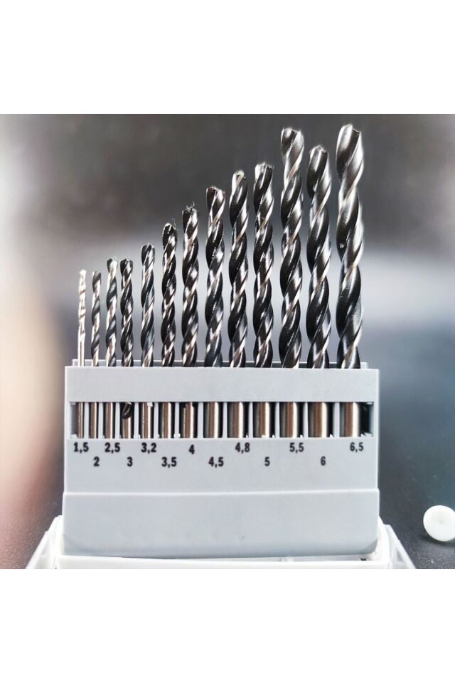 Bay-tec Hss Matkap Uçları 13 Parça Profesyonel Set Metal Delme