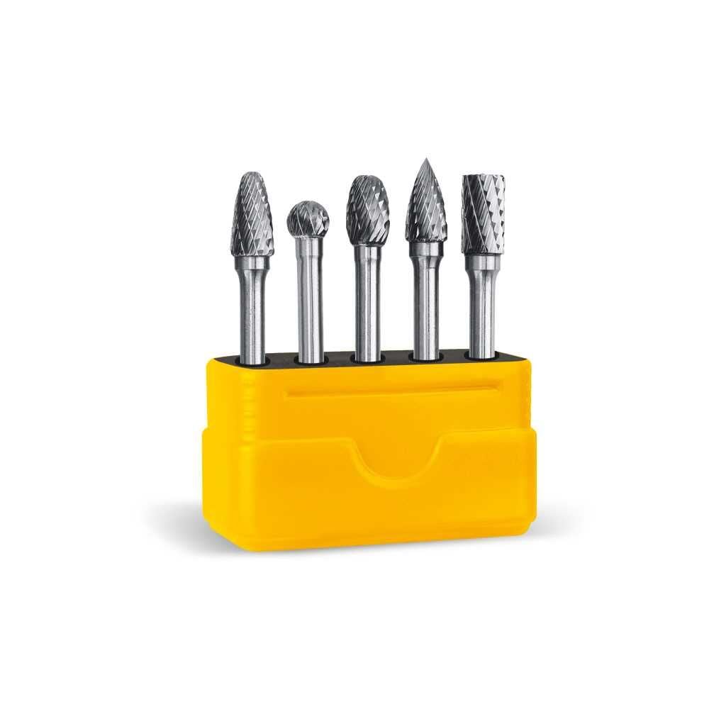 Karbür Freze Seti 5 Parça 8 mm - SGS2156