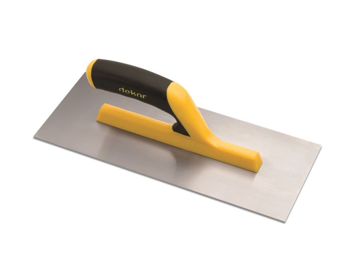 Dekor Alçı Malası 35 cm Açık Plastik Sap