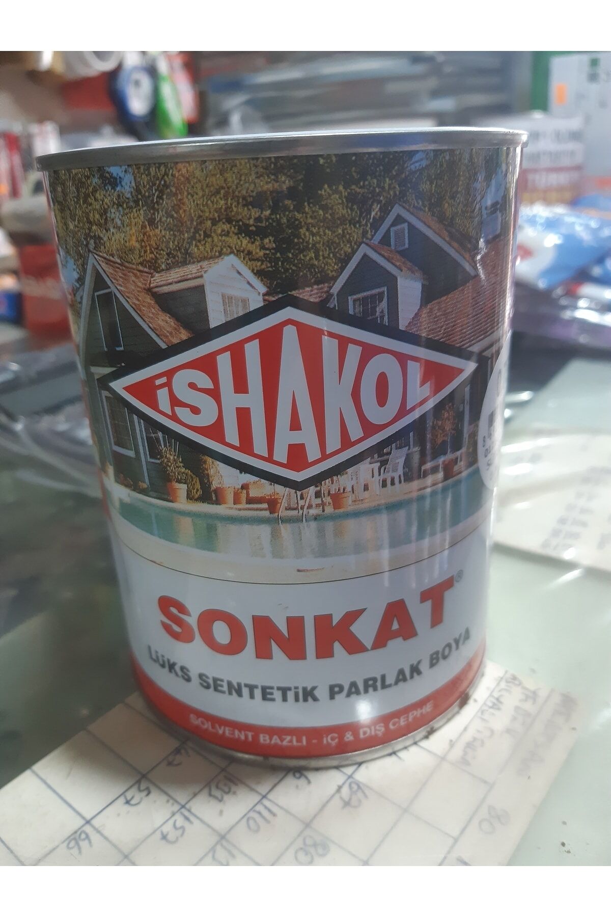 Sütlü Kahve Yağlı Boya, Metal,ahşap,tahta Boya