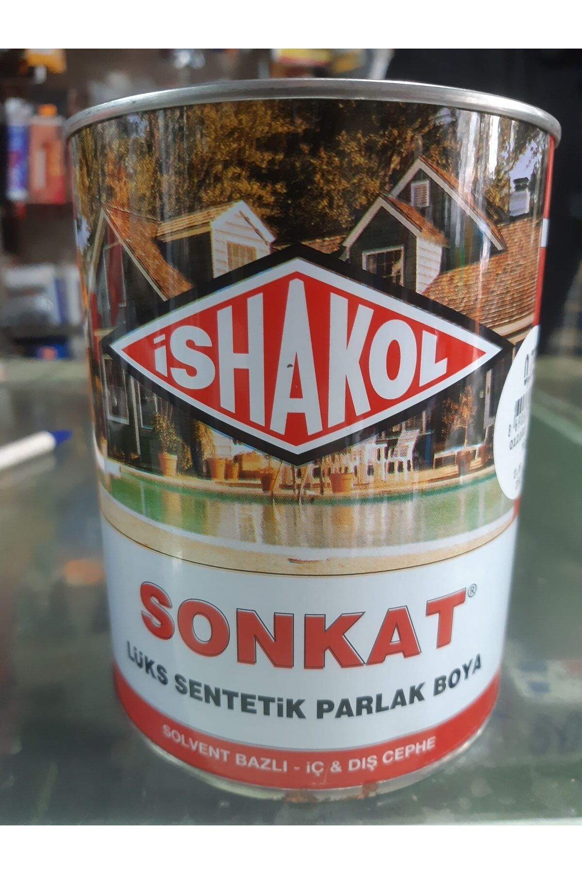 Yeşil Yağlı Boya Metal Ahşap Tahta Boya