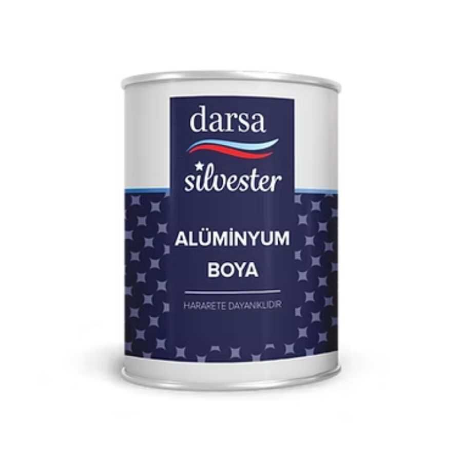 750 gr 1/1 Alüminyum Yaldız Boya Silvester Darsa