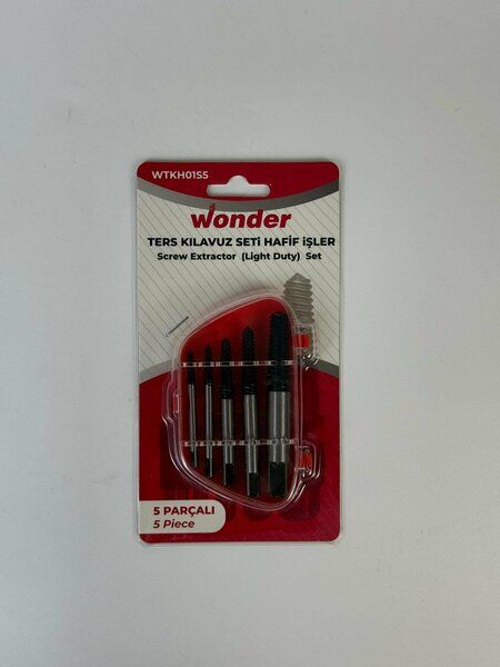 Wonder Ters Kılavuz Seti Hafif 5 Li - Ters Diş