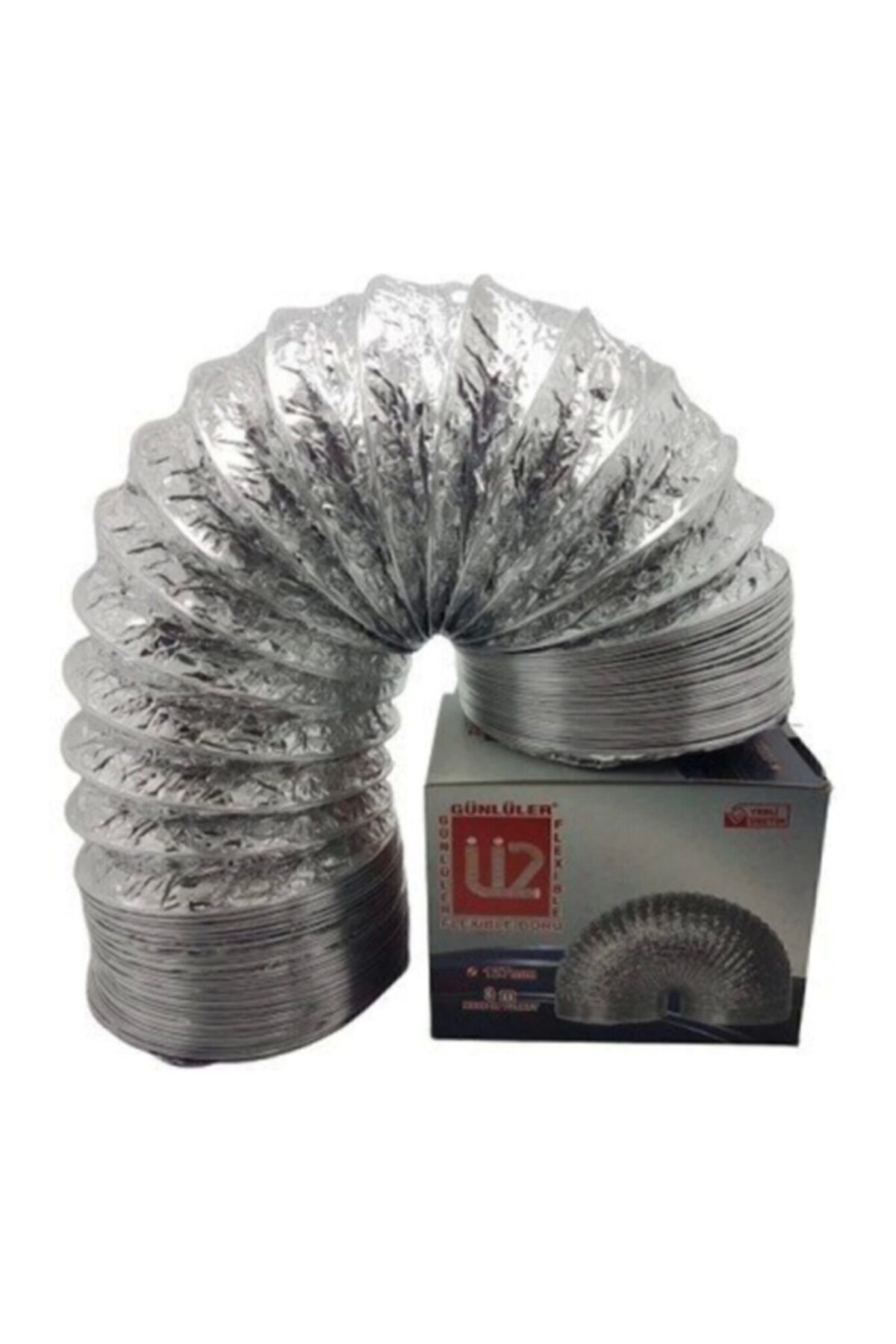 Çelik Telli Aspiratör Davlumbaz Borusu 2 M