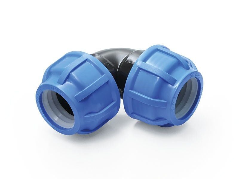 25x25 Kaplin Dirsek - Toprak Altı Kangal Boru Dirseği 25 mm