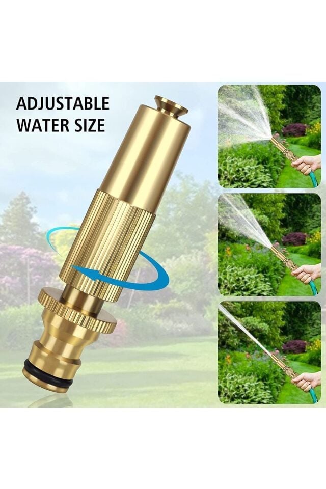 ® Püskürtme Başlığı Bahçe Hortumları için Pirinç Basınçlı Püskürtme Başlığı