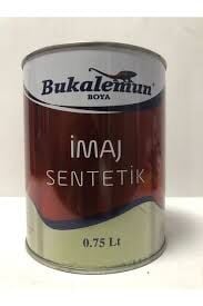 Bukalemun 0.75 Lt- 900 gr Yağlı Boya Boncuk Mavi - Sentetik Yağlı Boya