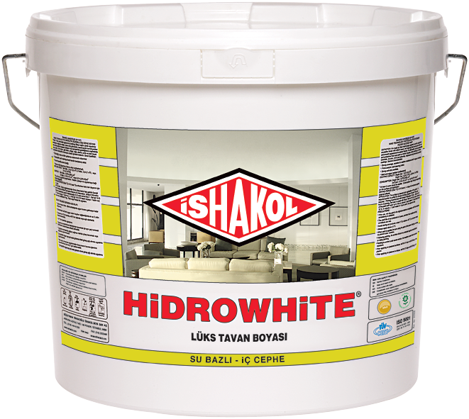İshakol 3.5 KG Hidrowhite Tavan Boyası - Beyaz Tavan Boya