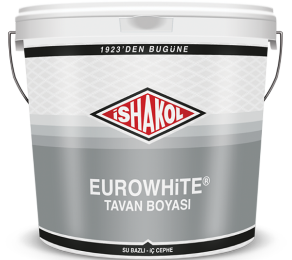 İshakol 3.5 KG Eurowhite Tavan Boyası - Beyaz Tavan Boya