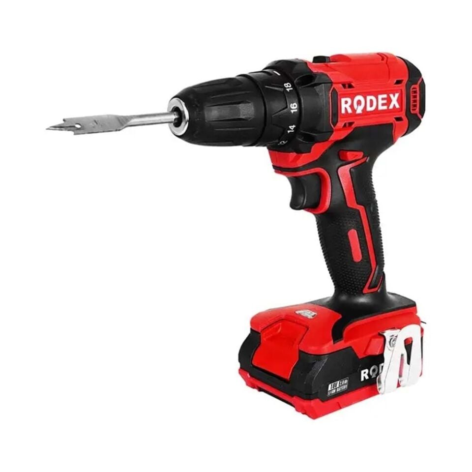 Rodex RDX3365 Akülü Şarjlı Vidalama Matkap 16.8V 2.0Ah