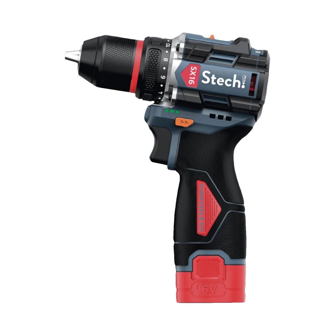 StechEnd SX16 16V Akülü Matkap (2 x 2.0 Ah)