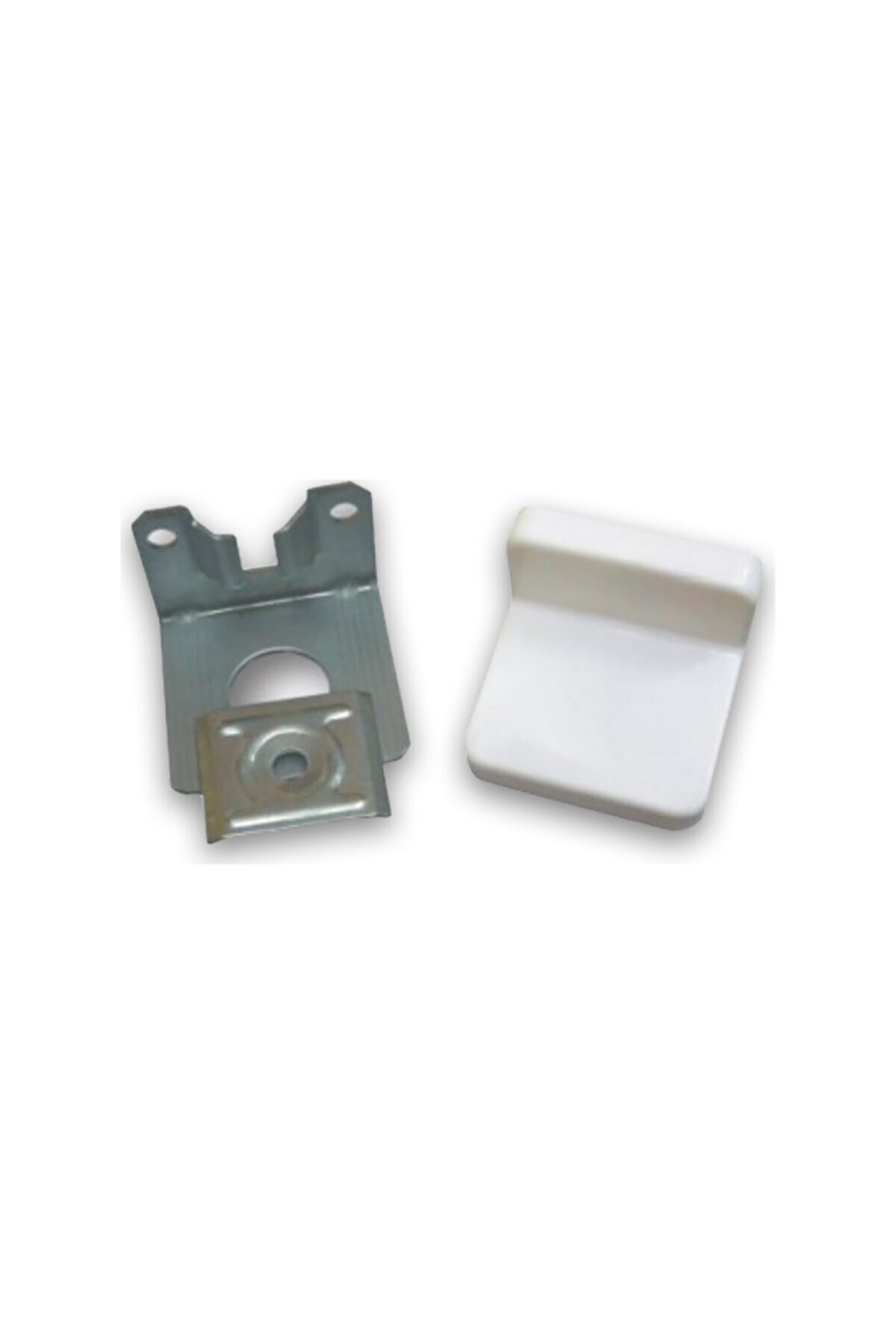 Dolap Askı Aparatı - Beyaz Renk - 4 Adet