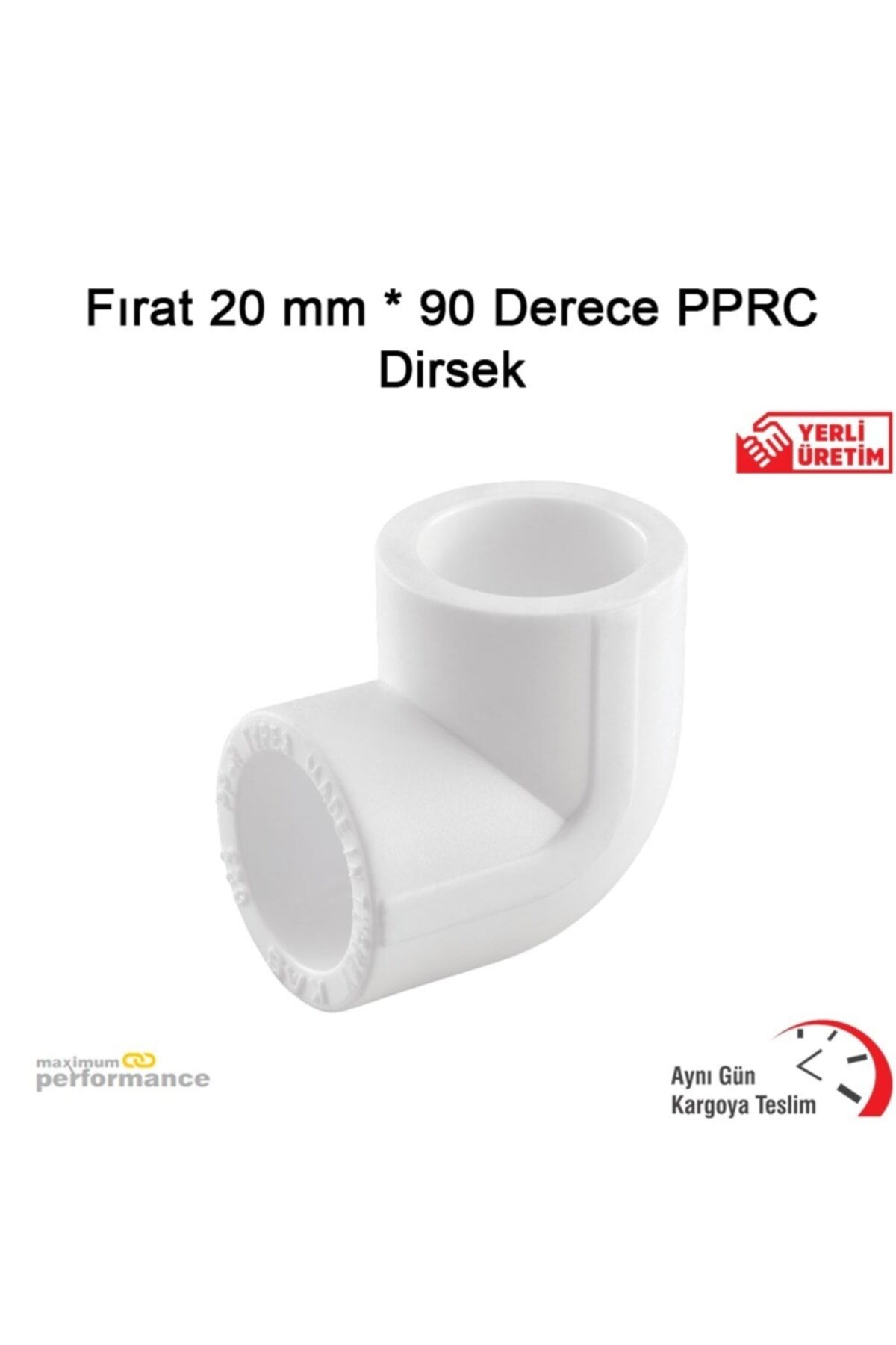 20 Mm * 90 Derece Pprc Dirsek