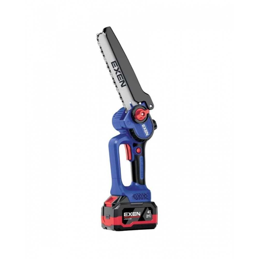 Exen ENG 624 T Kömürsüz Şarjlı Zincirli Testere 21V 4 Ah 200 mm