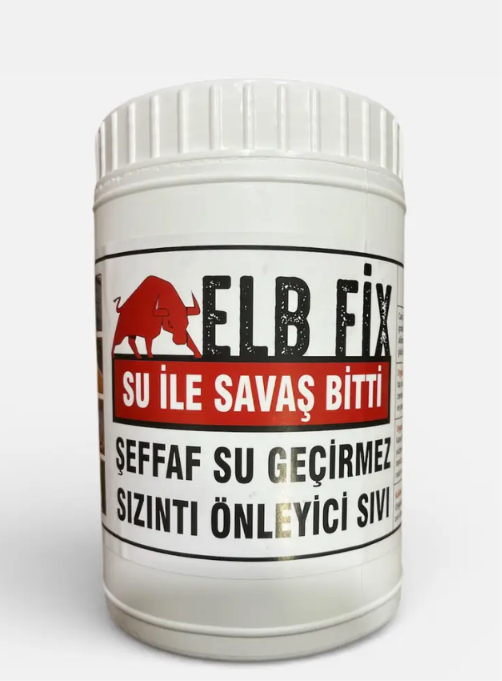 ELB FİX Şeffaf Su Geçirmez Sızıntı Önleyici 1 KG