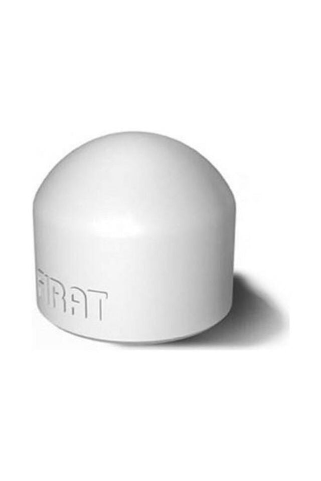 Kapama - 20 Mm 2 Adet Pen Plastik Beyaz Renk Kapama Başlığı