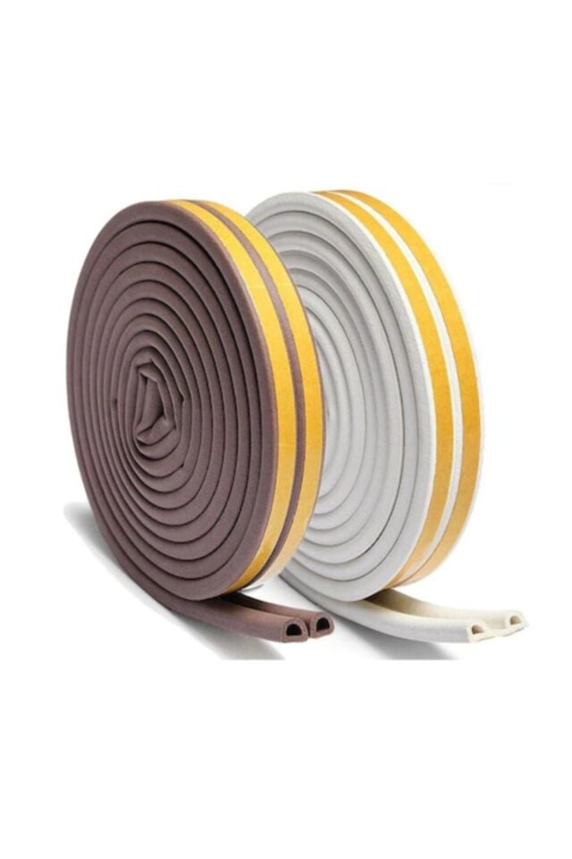 Nimaster Kapı Pencere Izalasyon Bandı 2x5=10 Mt ( Tek Fitil 5 Metre - Çift Fitille 10metre)