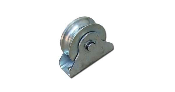 Tablalı Kapı Altı Makarası Takmatik Ray Tekeri Kepli 40mm