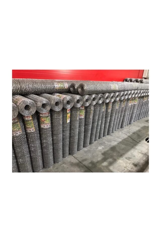 Kümes Teli - 0,60 Mm Kalınlık - 120 Cm Yükseklik 20 Metre Uzunluk- 2.5 X 4.00 Göz