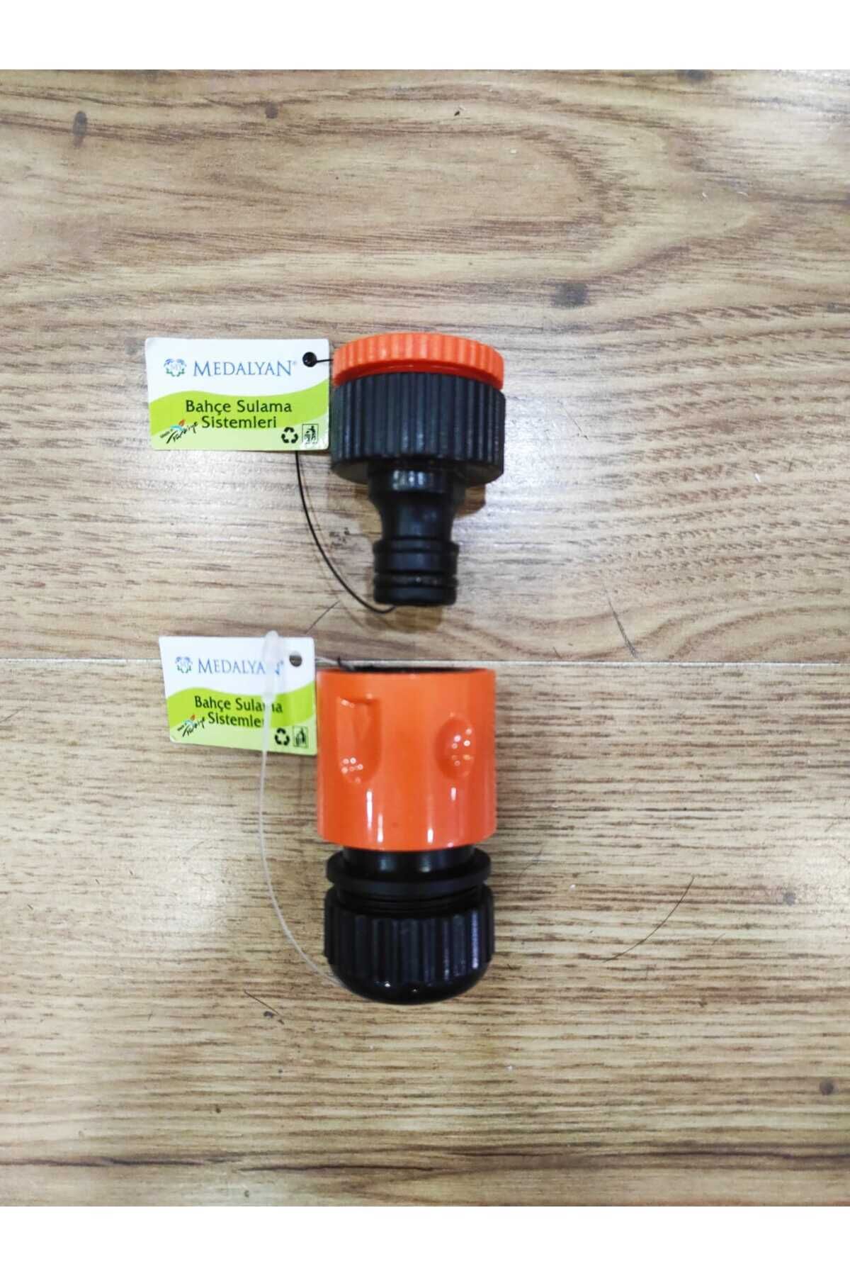 Bahçe Musluğu Adaptörü 1/2 x 3/4 - İki Şekilde de Kullanılabilir