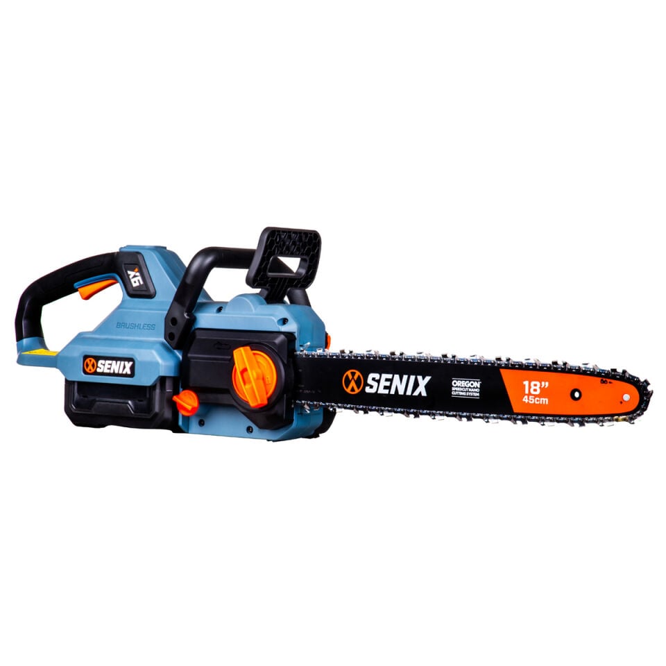Senix CSX6-M1-EU Akülü Testere 6.0Ah - 60V - Yüksek Performans 45 cm Pala