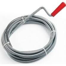 5 Metre Lavabo Açma Teli Susta Tıkalı Banyo Lavabo Deliği Gider Boru Açma Teli